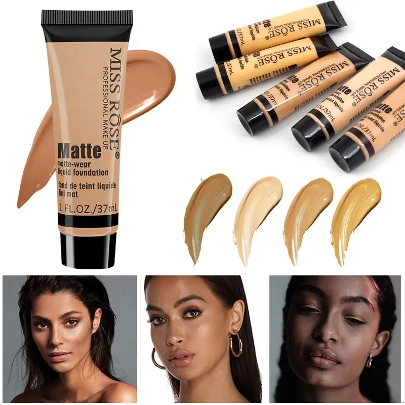 MISS ROSE Foundation Face Concealer Repair Nourishing Makeup Brighten Cream Professional Base Primer TSLM1 | Красота и здоровье
