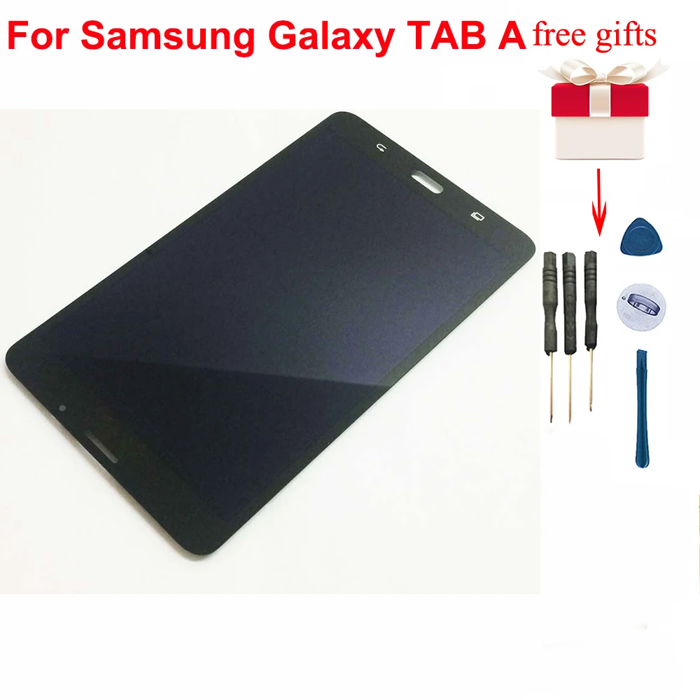 Для samsung Galaxy TAB A 7,0 SM-T285 T285, сенсорный ЖК-экран, сенсорное стекло, дигитайзер, ЖК-дисплей, панель, ЖК-дисплей, запасная сборка