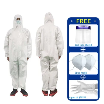 

Protective Clothing Reusable Protective Clothing Waterproof Anti dust Coveralls Suit Unisex protection