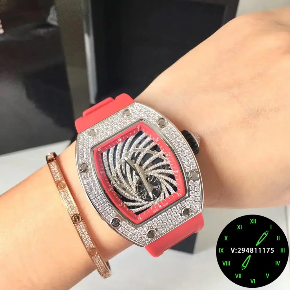 A09227 Mens Watches Top Brand Runway Luxury European Design Automatic Mechanical Watch