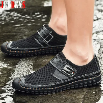 

Sea Beach Walking Shoes for Men Fashion Summer Sneakers Breathable Hollow Man Shoes Lightweight Mens Shoes Casual Wading Shoe K1