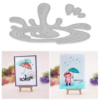 

Splash Metal Cutting Dies Set Embossing Stencils for Scrapbooking/Photo Stamp DIY Craft Album Paper Card Decor Gift 2019