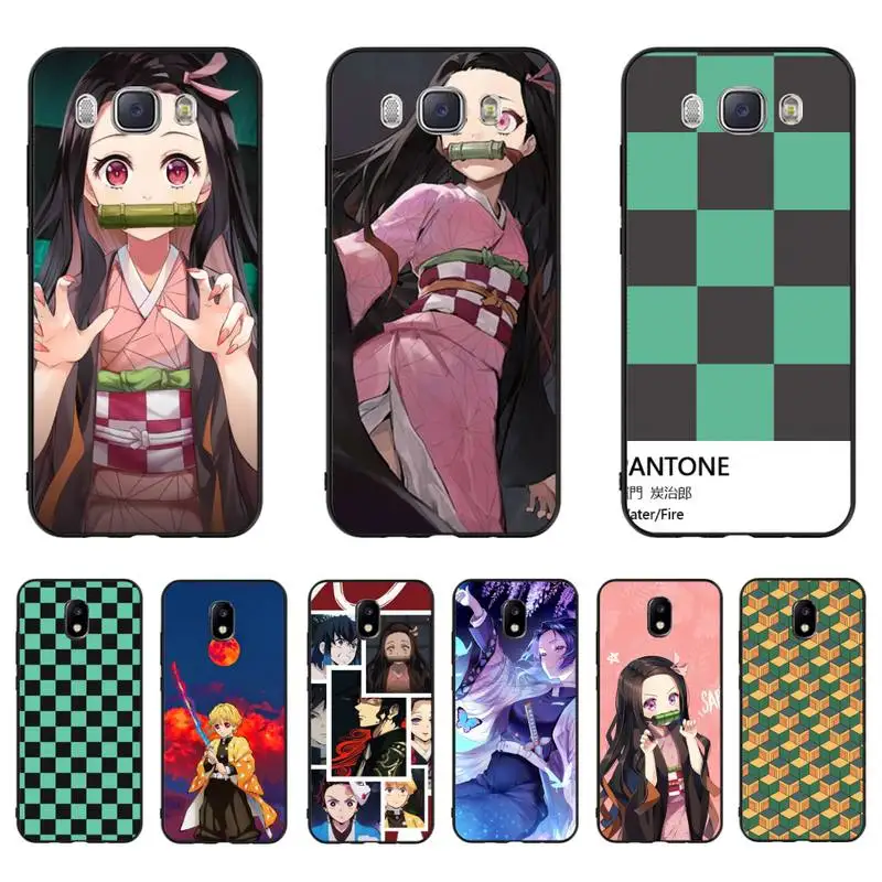 Чехол Babaite Kimetsu no Yaiba чехол для телефона Samsung J7 J8 J6 J4Plus J5 J7Prime J2 J5Prime M10 M20 M30 | Мобильные