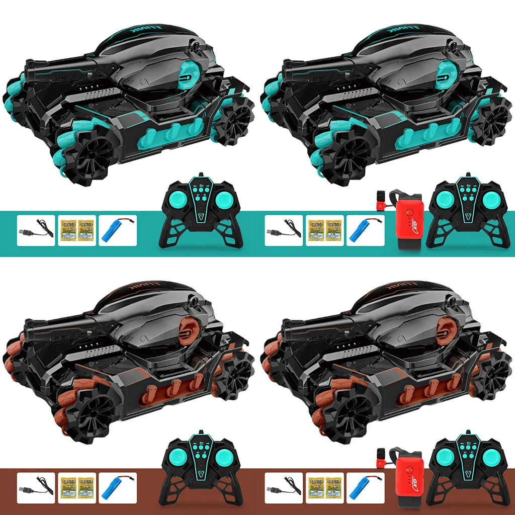 Водяная бомба RC Танк игрушечный автомобиль жест индукционный трюк 360 Вращающаяся