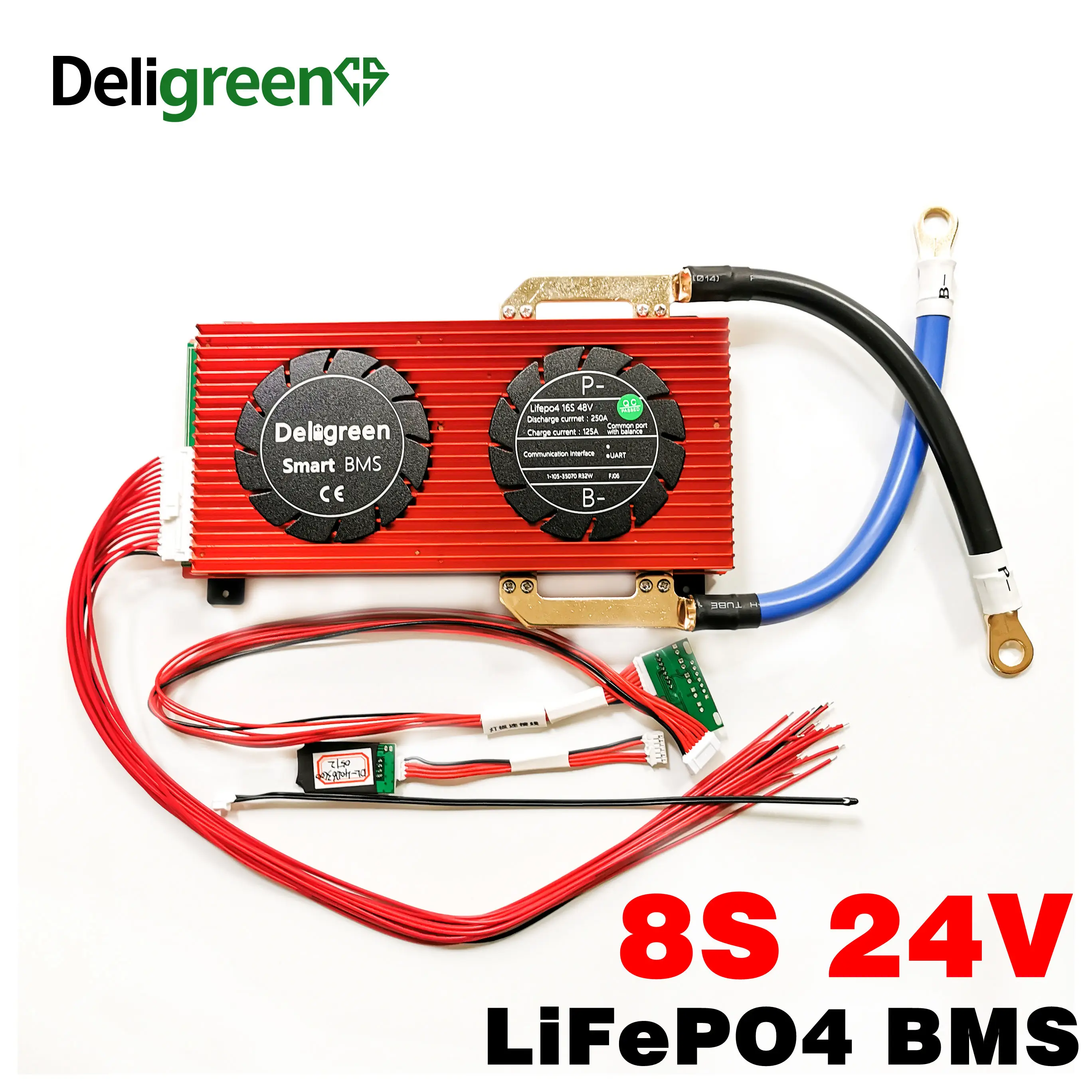 BMS с CAN коммуникацией 8S 150A 200A 250A Smart LiFePO4 батарея для аккумуляторной батареи 29 2 в