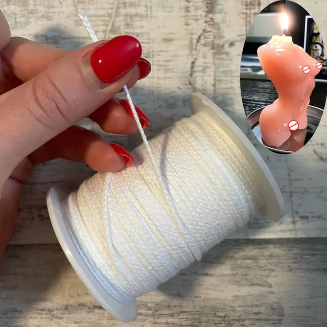 White Cotton Candle Wick 4