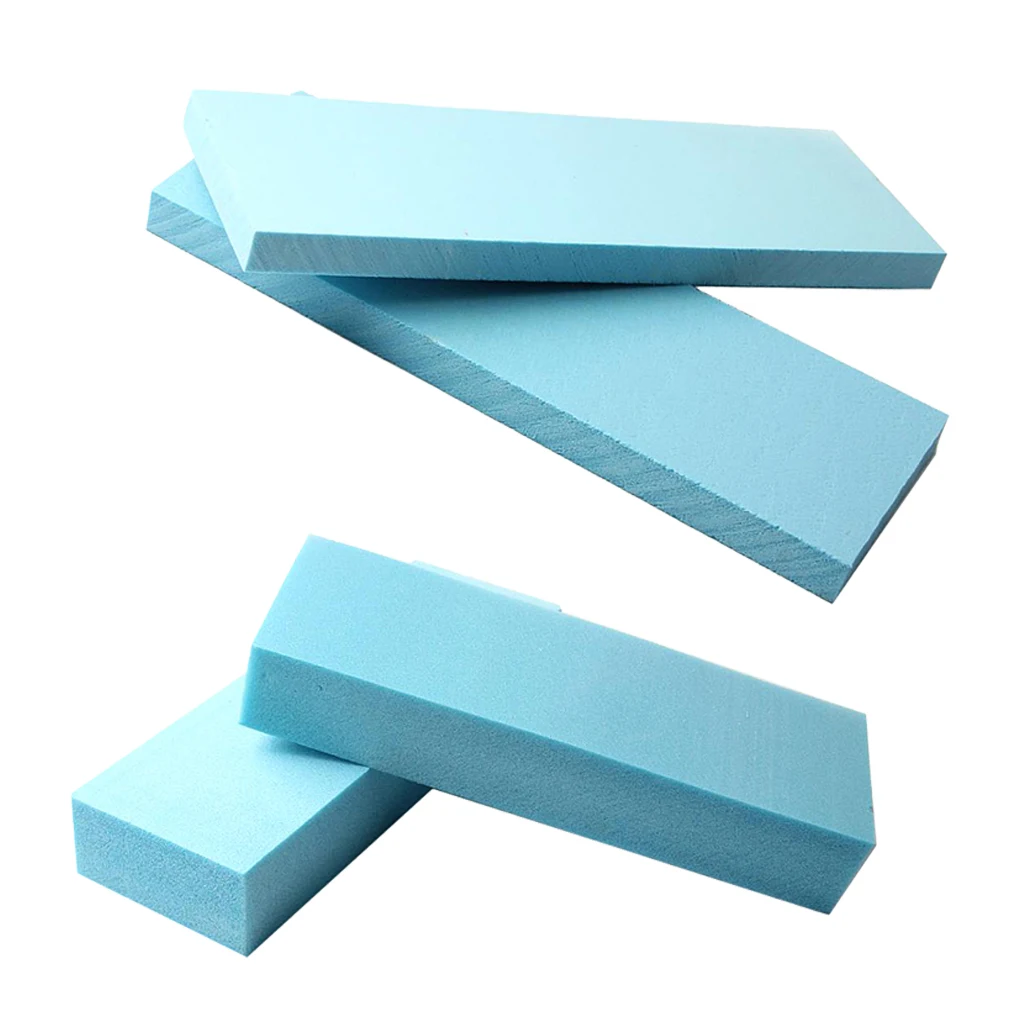 10 шт./компл. высокой плотности пены плиты DIY Модель Материал Diorama база синий