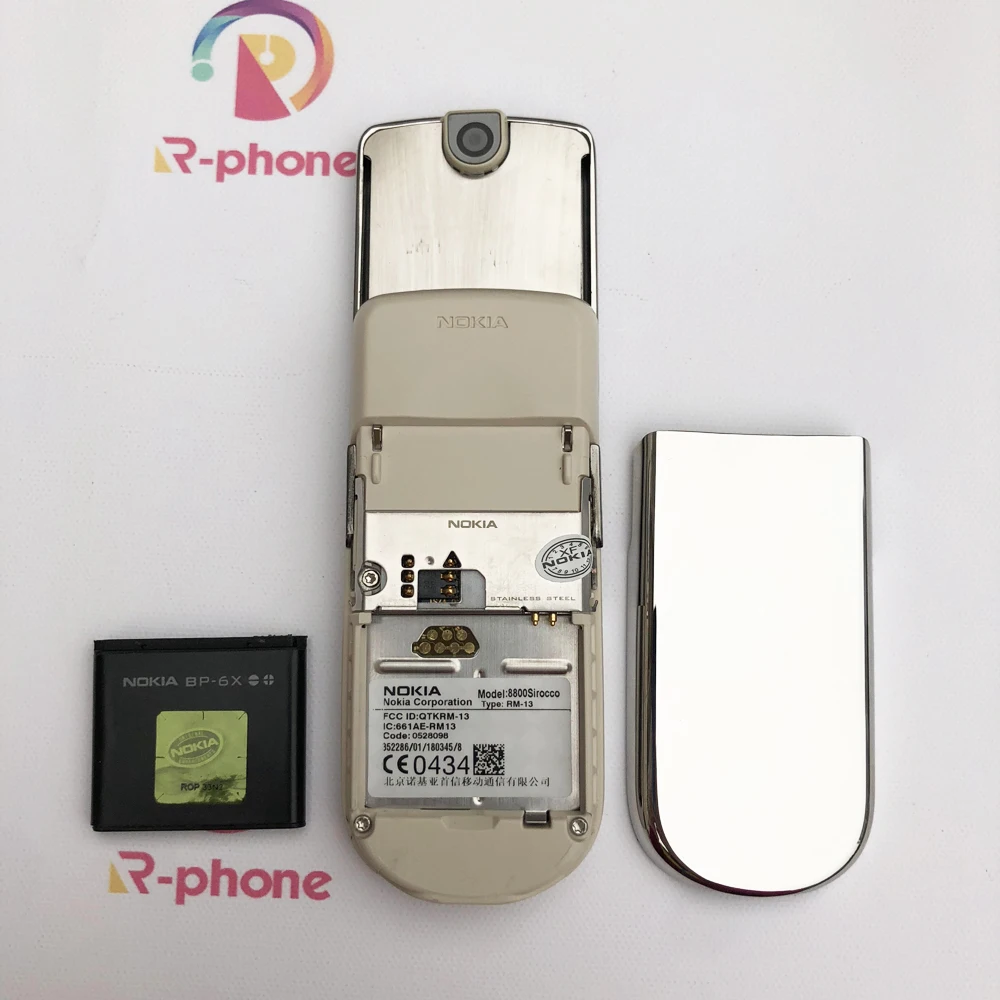 100% Оригинальный NOKIA 8800 Sirocco мобильный сотовый телефон GSM разблокированный 128MB 8800se