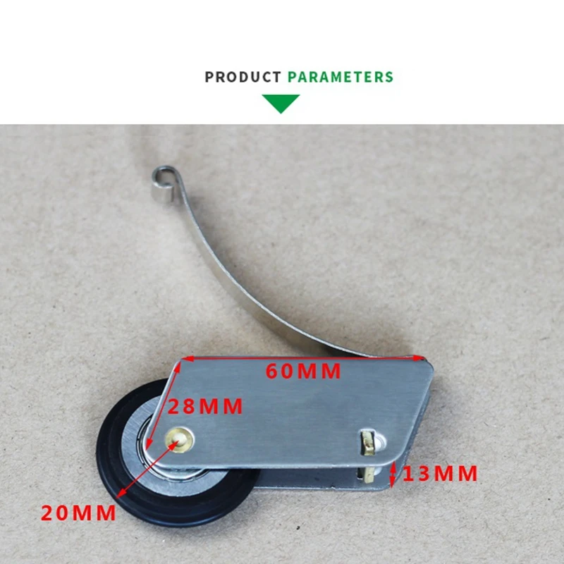 2 шт. раздвижной дверной шкив из нержавеющей стали немой шкаф ванная комната