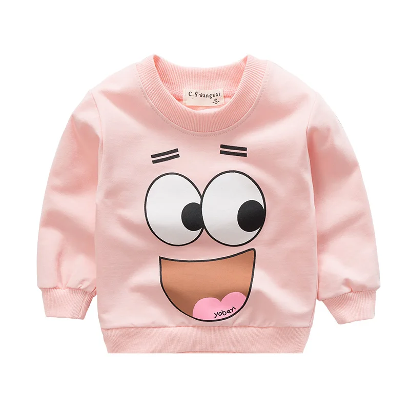 

2019 New Arrival Baby Girls Toddler Sweatshirts Winter Spring Autumn Children Hoodies Long Sleeves Sweater Kids T-shirt Clothes