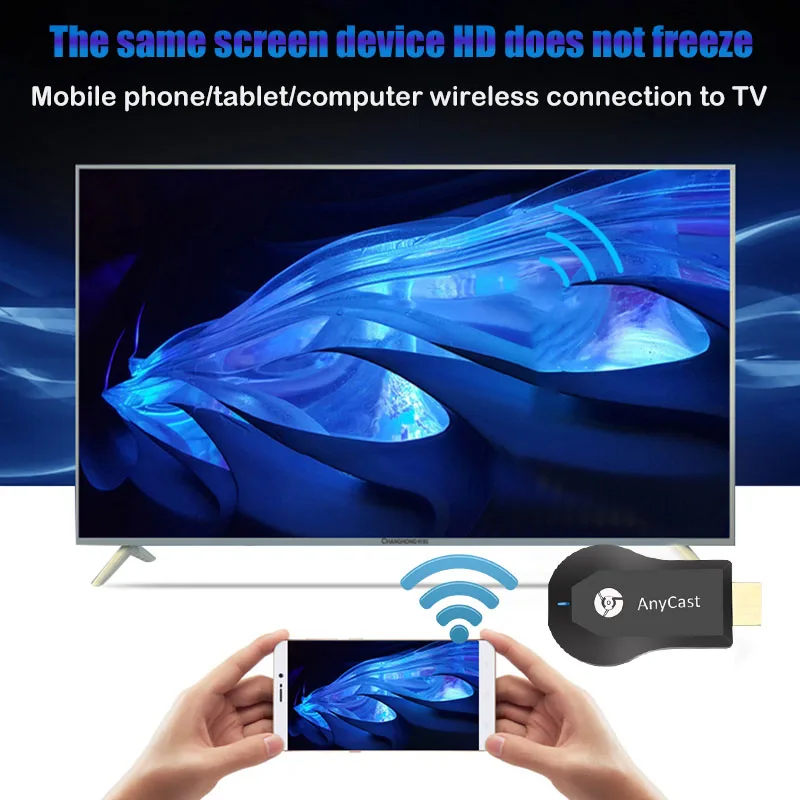 Anycast M4 2 4G 4K Miracast любой литой беспроводной DLNA AirPlay HDMI TV Stick Wifi Дисплей донгл приемник
