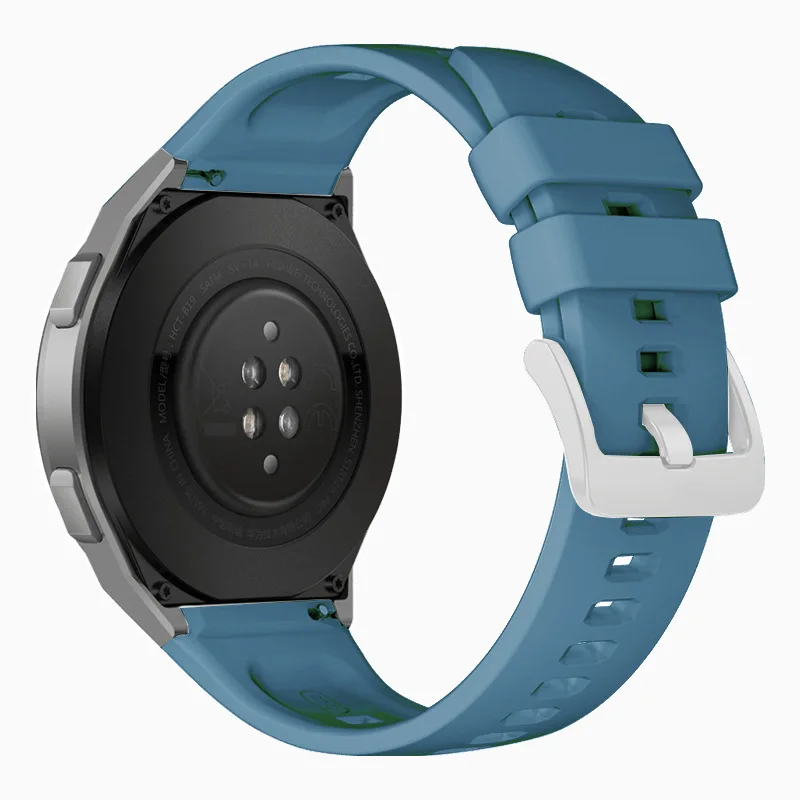 Sport Silicone Watchband Strap for Smartwatch - Original Replacement Bracelet Wristband, 22mm