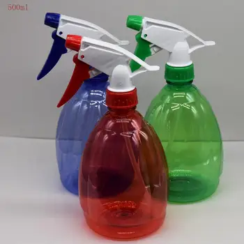 

1PCS 500ml mist spray/water spray Bottle,pot with sprayer,Empty kettle use to water flowers&Cleaning glass，water bottle on sale