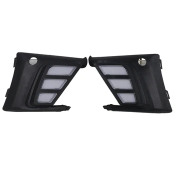 

2Pcs for 2019 Ford Focus Low Profile Two-Color Streamer Cargo Daytime Running Light