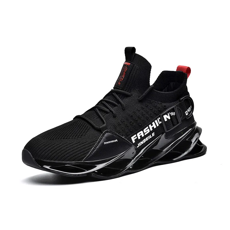 "Sneaker blade series", новые носки, мужские кроссовки, кроссовки амортизирующие, профессиональные кроссовки - Цвет: 98200black