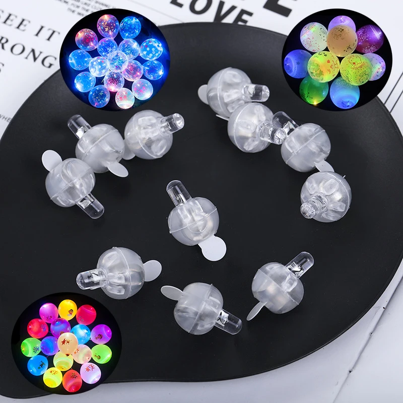 В виде миниатюрного светодиодного шара Лампа Шар бумага света Фонарь