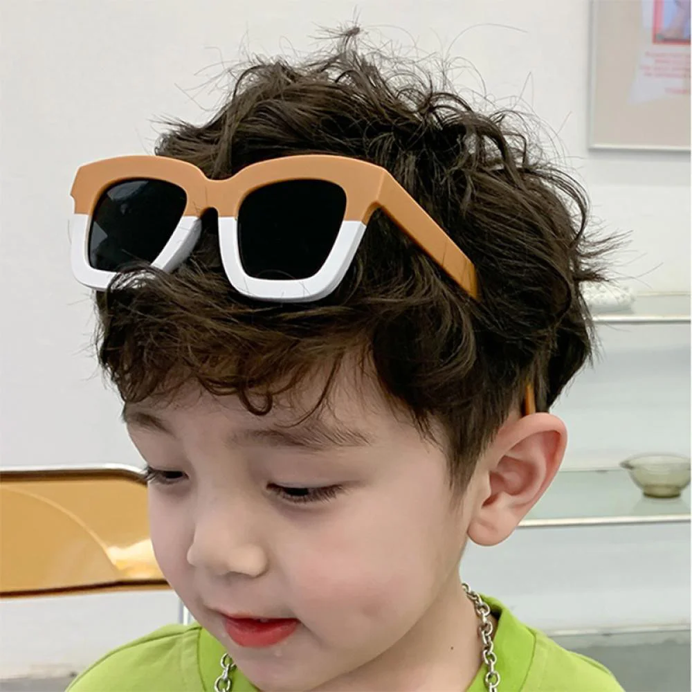 YAMEIZE Fashion Square Kids Sunglasses Children Sun Glasses Boys Girls Eyewear Baby Eyeglasses Outdoors Goggles Gafas De Sol UV