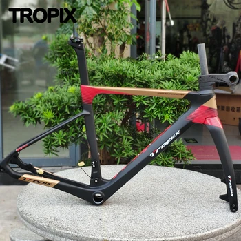 

TROPIX T800 700C top quality new carbon road frame With fork bicycle racing bike frameset 47/49/51cm large size small