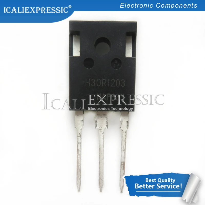 1 шт. IHW30N120R3 H30R1203 IHW30N120R2 H30R1202 IHW30N120R H30R120-247 30A 1200V IGBT транзистор в наличии |