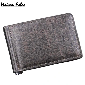 

Maison Fabre Stone Pattern men's Leather Wallet Men Bifold Business Leather Wallet ID Credit Card Holder Purse Pockets