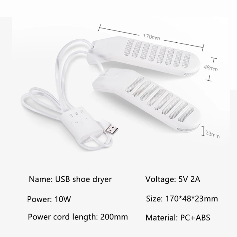 USB обувь с зарядкой сушилка непрерывного нагрева Сушилка Обогреватель Esterilizador дезодорирующие обогреватели для ног регулируемая сушилка с таймером 5 В