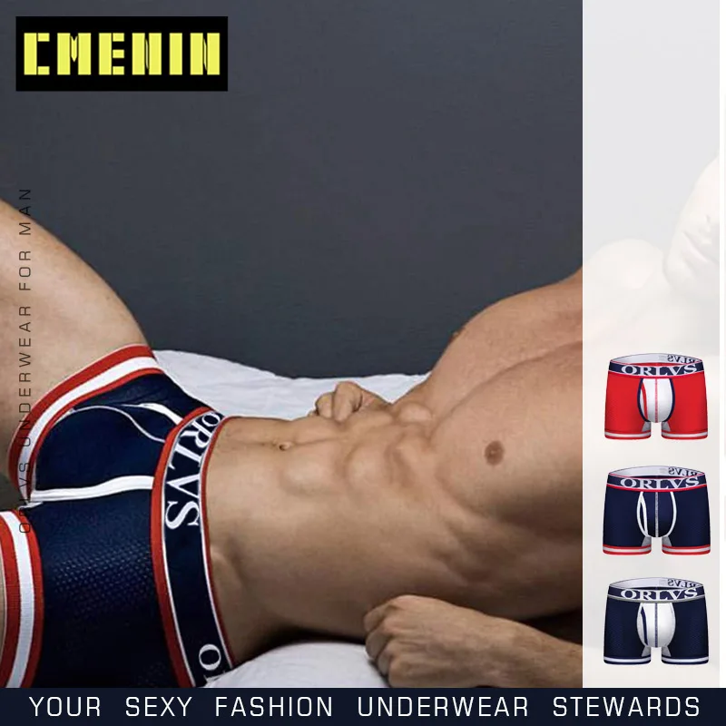 Хлопковые боксеры мужское дышащее нижнее белье мужские сексуальные шорты|Боксеры| |