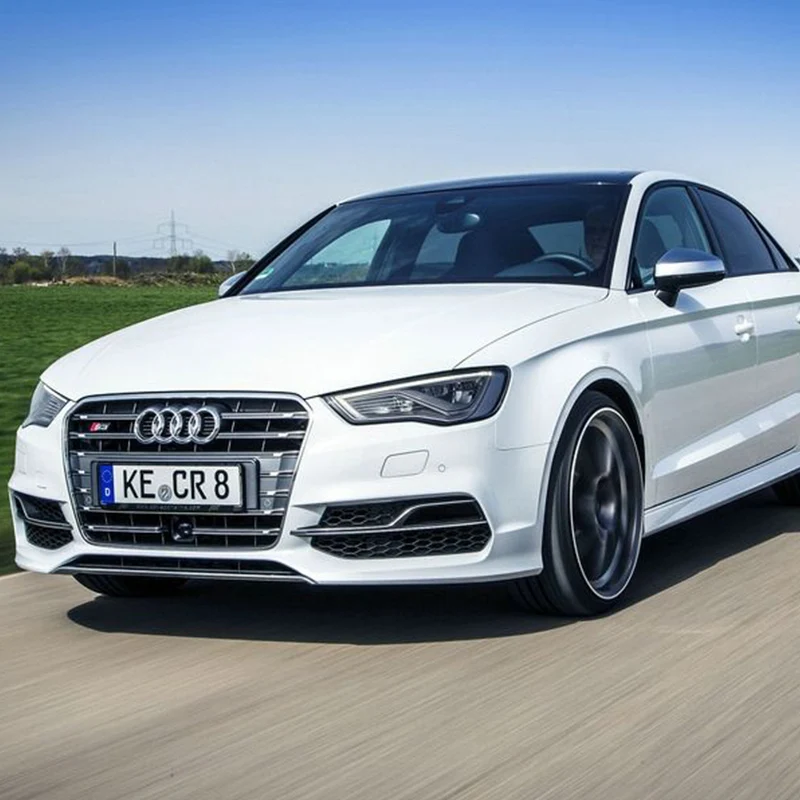Для Audi A3 S3 стильная хромированная рама и четыре кольца передний бампер сетка