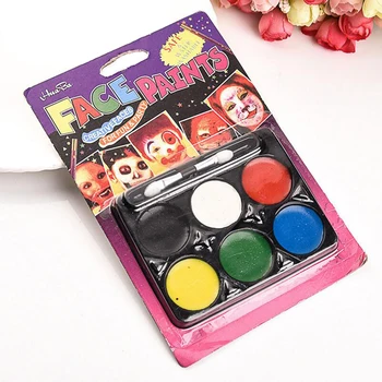 

6/8 Colors Face Painting Pencils Face Paint Crayon Christmas Body Painting Pen Stick Children Party Makeup Splicing Structure
