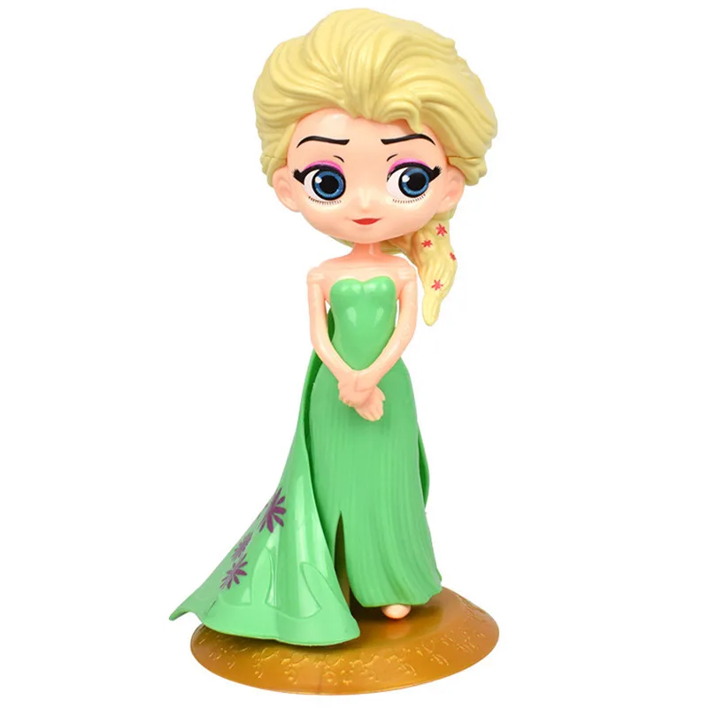 Bandai Q Posket 16 см милая кукла Аша принцесса куклы марионетки модели украшения