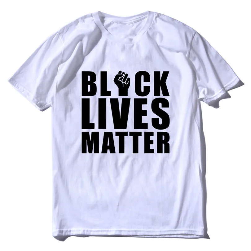 

2020 Fashion BLACK LIVES MATTER Printed Round Neck Short Sleeve Yellow Loose Woman T Shirts Tops Ladies Tshirts Tee Clothes