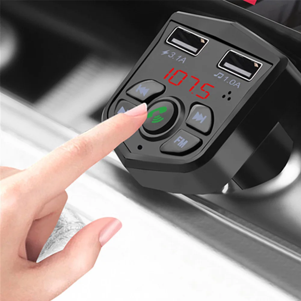 Автомобильный MP3-плеер Bluetooth Handsfree автомобильный mp3-плеер зарядное устройство для мобильного телефона адаптер fm-передатчик видеопередатчик gps трекер