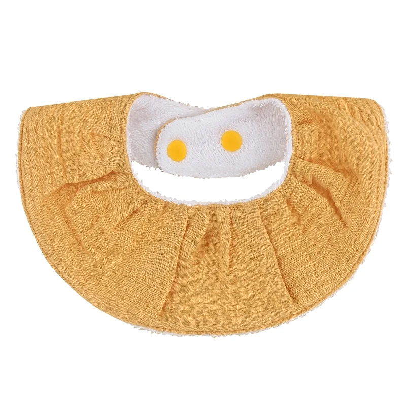 cute baby accessories Baby Feeding Drool Bib Collar Decoration Saliva Towel Soft Cotton Scarf Burp Cloth for Newborn Toddler Gifts teething toys for babies Baby Accessories