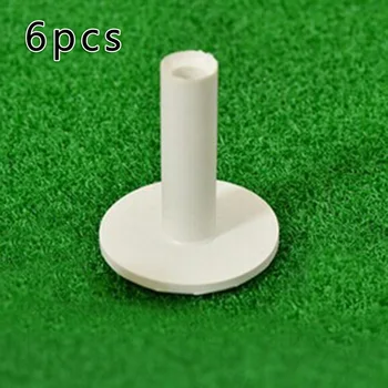 

6Pcs Golf-Tees 3 Sizes Golf-Tees Rubber Tee Practice 5.4cm/ 7cm /8.2cm