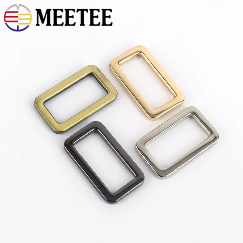

10/30pcs 25mm Meetee Bag Strap Buckles Adjustable Belt Webbing Buckle Metal Clasp for Backpack Dog Collar DIY Accessories