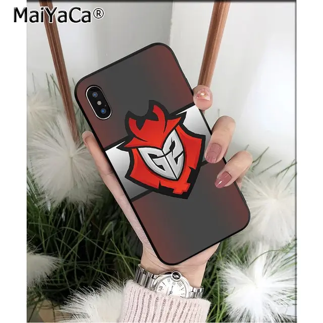 FHNBLJ G2 Esports Club TPU Soft Silicone Phone Case Cover for Apple iPhone 8 7 6 6S Plus X XS MAX 5 5S SE XR 11 11pro max Cover A14