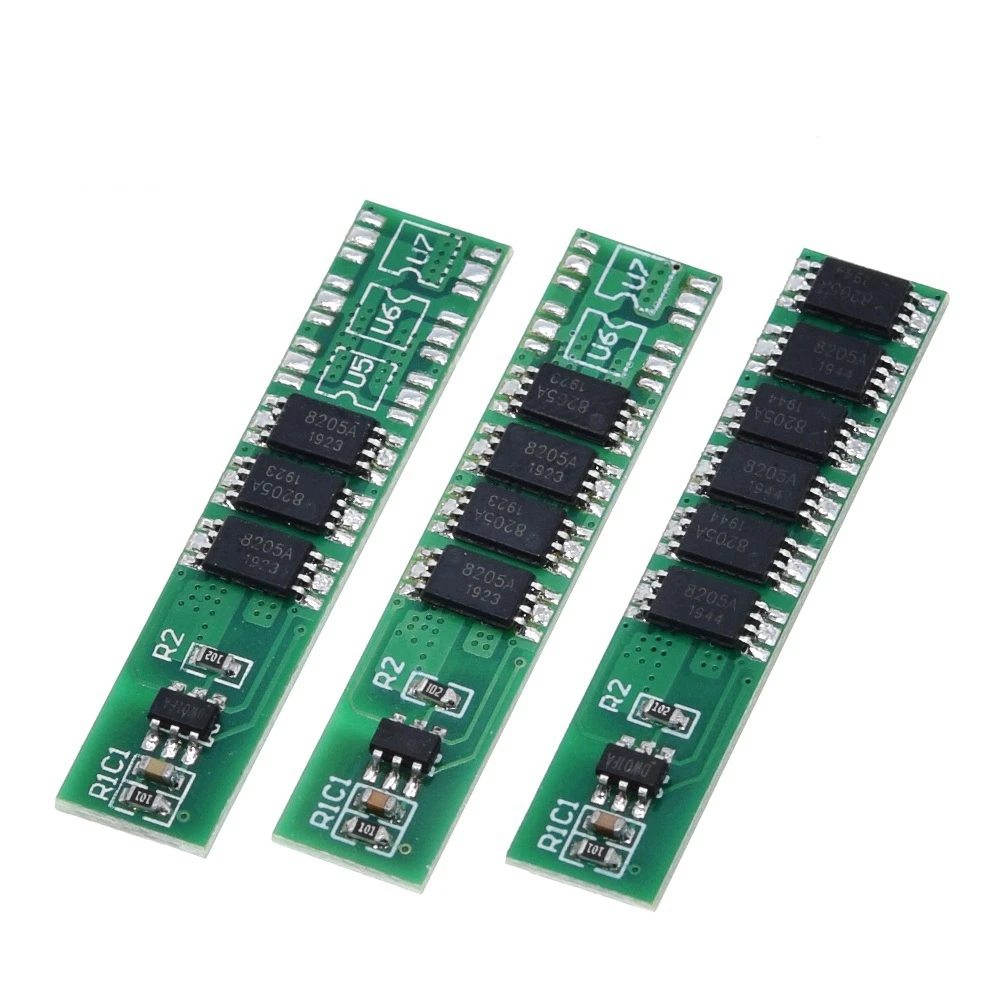TZT 1S 7.5A 10A 15A 3 7 V li ion 4 6MOS BMS PCM плата защиты батареи для 18650 литиевая батарея