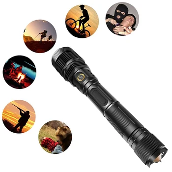 

P70 3200LM Military Tactical 5 Modes USB Rechargeable 26650 LED Flashlight
