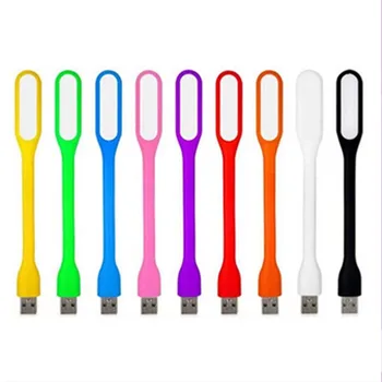 

USB LED Book Light Flexible Foldable Reading Lamp DC 5V Nightlight for Power Bank Computer Notebook Laptop