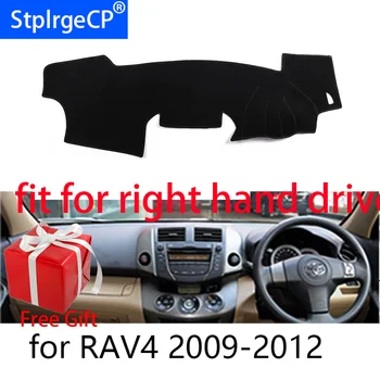 

Car Dashboard Cover Mat for Toyota RAV4 RAV 4 2009-2012 Right Hand Drive Dashmat Pad Dash Mat Covers Dashboard Accessories
