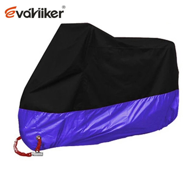 M-4XL Motorcycle Cover Motor Scooter Cover Universal Outdoor Uv Protector Season Waterproof Bike Rain Dustproof interchangeable Purple