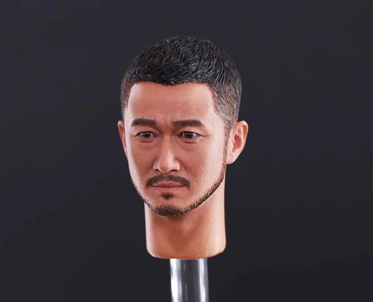 1/6 шкала Мужская голова Sculpt голова резная форма Азиатский жесткий Guy Wu Jing Jason Wu голова резная форма для 12 ''тела