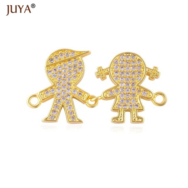 Copper Zircon Lovely Baby Kids Kawaii Boys Girls Mama Connectors Foot Pendant Pacifier Charm For Jewelry Making DIY Gift For Mom