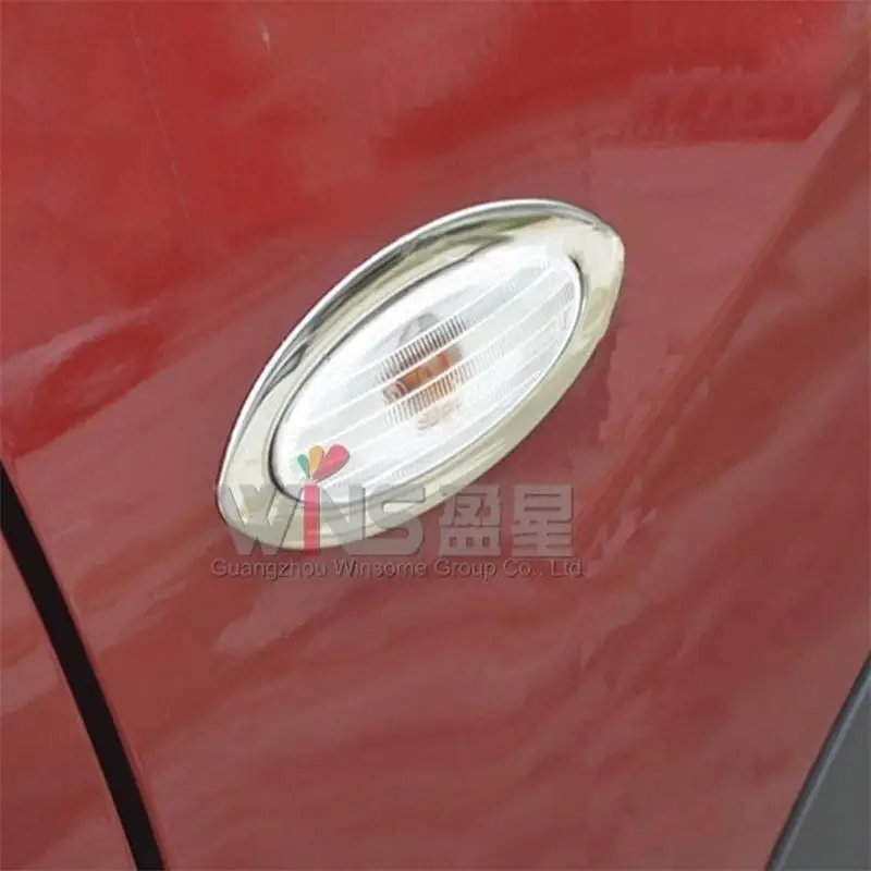 Боковая лампа мигалка для Nissan Juke 2011 декоративная накладка из нержавеющей стали 2 3