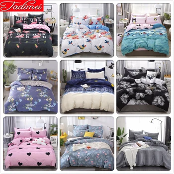 

Duvet Cover Sheet Pillowcase Adult Kid Girl Boy Soft Cotton Bed Linen Single Queen King Big Size 150x200 180x220 200x230 220x240