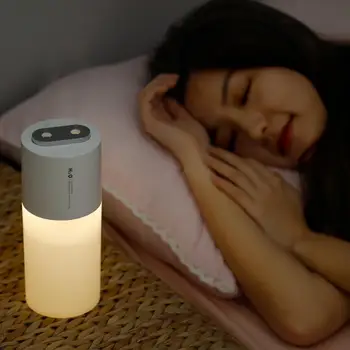 

400ml USB Air Humidifier Aromatherapy Essential Oil Car Diffuser Ultrasonic Mist LED NightLight Humidifier Fogger Christmas Gift