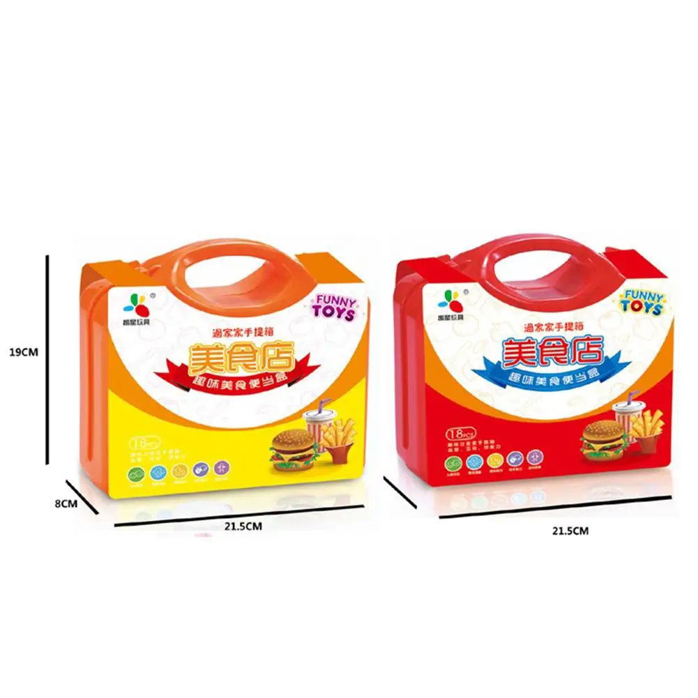 TPFOCUS 18 шт. детский игровой домик, игровой реквизит, посуда, игрушка для моделирования еды, детские развивающие игрушки, кухонные игрушки