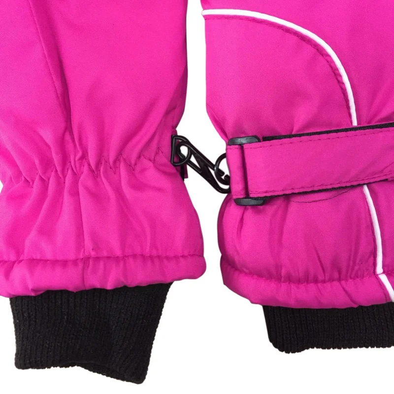 Winter Warm Gloves Kids Non-slip Kids Ski Gloves Windproof Waterproof Children Mittens Thicken Girls Boys Mittens Child Mittens