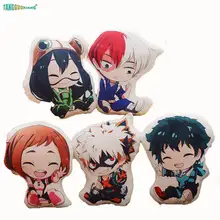 Подушка My Hero Academy Милая аниме Bakugou Katsuki Todoroki Shoto Midoriya Izuku плюшевые игрушки спинка диванная Подушка Рождественский подарок