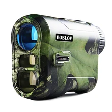 Boblov Golf telemetro Laser pendenza 6.5X telescopio distanziometro laser 1000m telemetro per caccia/golf/sport/ingegnere