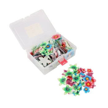 

360Pcs Creative Colorful Glutinous Rice Paper Edible Daisy Cute Flower Pattern Cake Toppers Birthday Cake Decoration